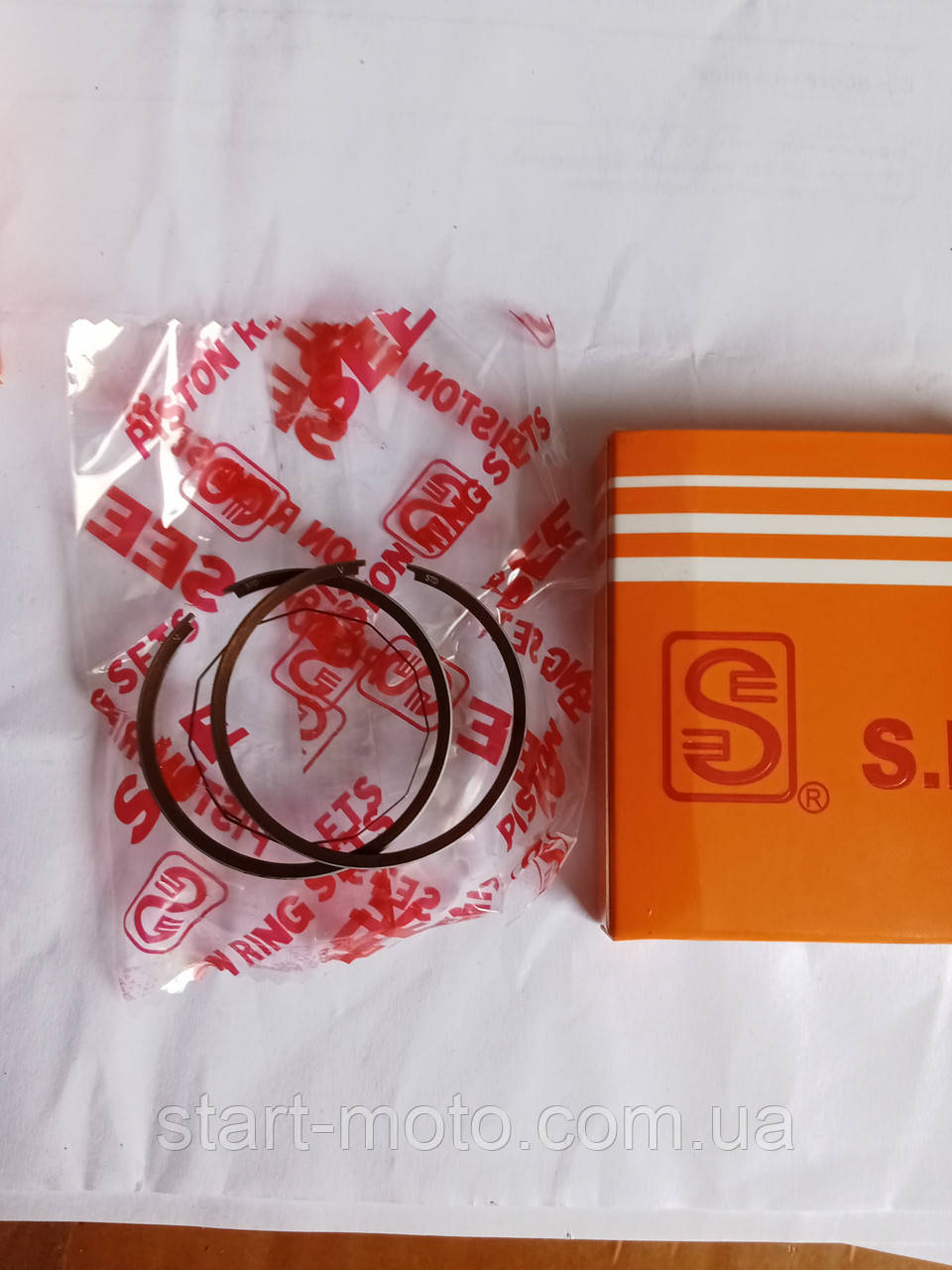 STD 39mm HONDA-50 2T LEAD AF20E 33/42 Кільця к-кт на скутер фірма SEE — Made in Taiwan