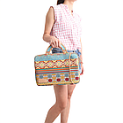 Сумка для ноутбука яскрава з орнаментом 15,6" барвиста різнокольорова сумка під ноутбук 15 дюймів, фото 6