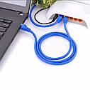 Мережевий кабель Ethernet RJ45 50 м. Водонепроникний CAT5 кабель LAN для CCTV POE IP камер. Blue, фото 8