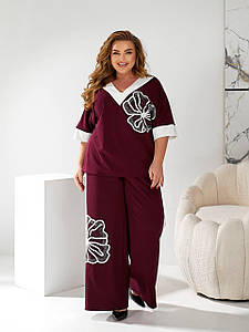 Костюм жіночий весняно-літній 232вч батал р.48-58