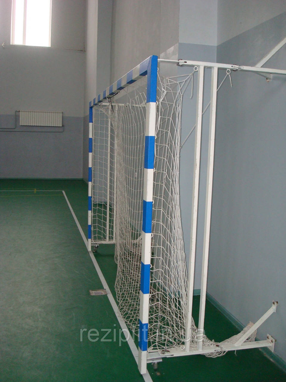 Ворота для міні футболу та гандболу шарнірно-складні до стіни