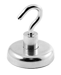 Магнит неодимовий з гачком для фотозон Е20