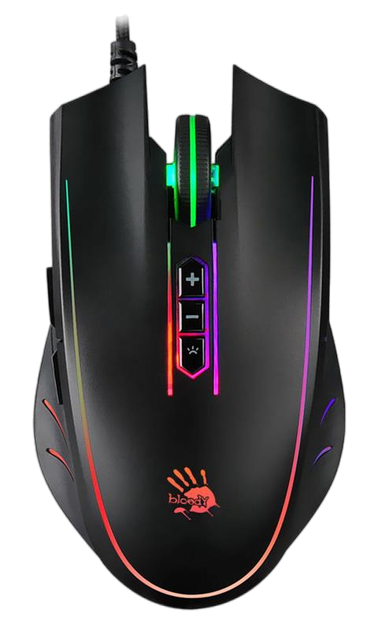 Миша A4Tech Q81 Bloody Neon XGlide Curve RGB Black