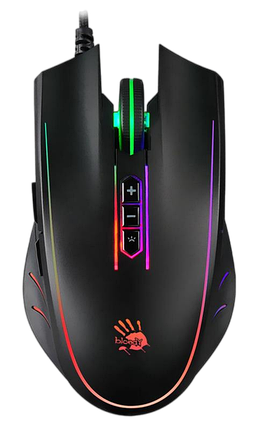 Миша A4Tech Q81 Bloody Neon XGlide Curve RGB Black, фото 1