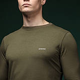 Кофта-лонгслів Ukrarmor Pulse Longsleeve. Cotton and Elastane. Олива. Розмір L, фото 5