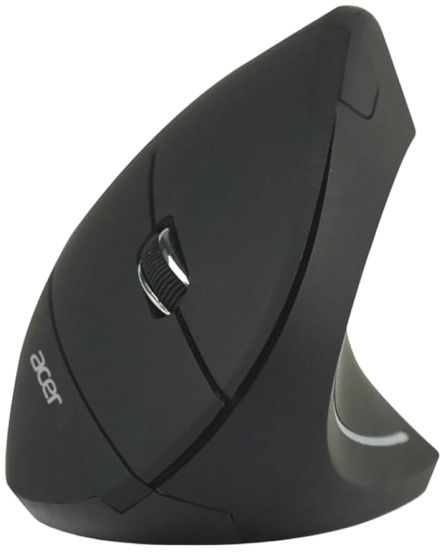 Mиша бездротова Acer Vertical Ergonomic Black (HP.EXPBG.009)