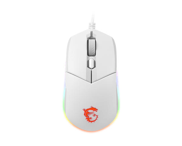 Mиша MSI Clutch GM11 RGB White