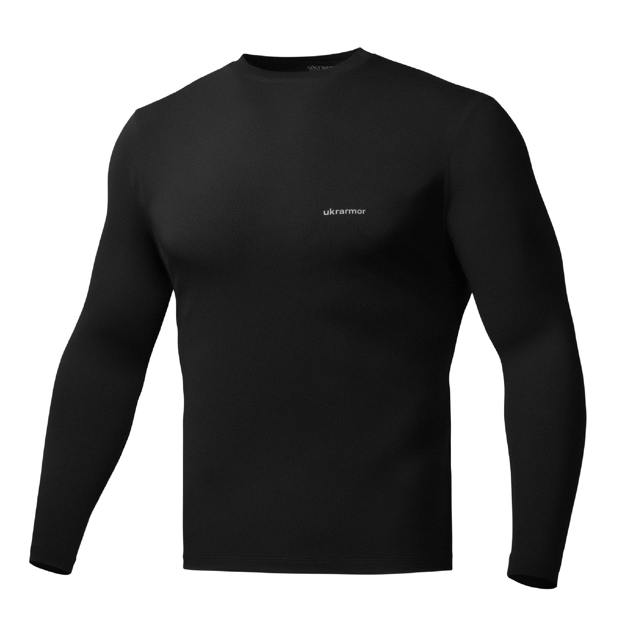 Кофта-лонгслів Ukrarmor Pulse Longsleeve. Cotton and Elastane. Чорний. Розмір L