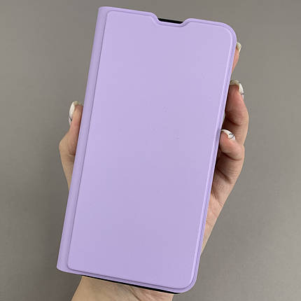 Чохол-книга для Samsung Galaxy S25 книжка софт тач із захистом камери на телефон самсунг с25 бузкова p8b, фото 1