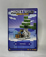 Магнітний конструктор Майнкрафт 52 деталі