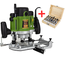 Професійний фрезер Procraft POB2400 + набір фрез по дереву 12шт.