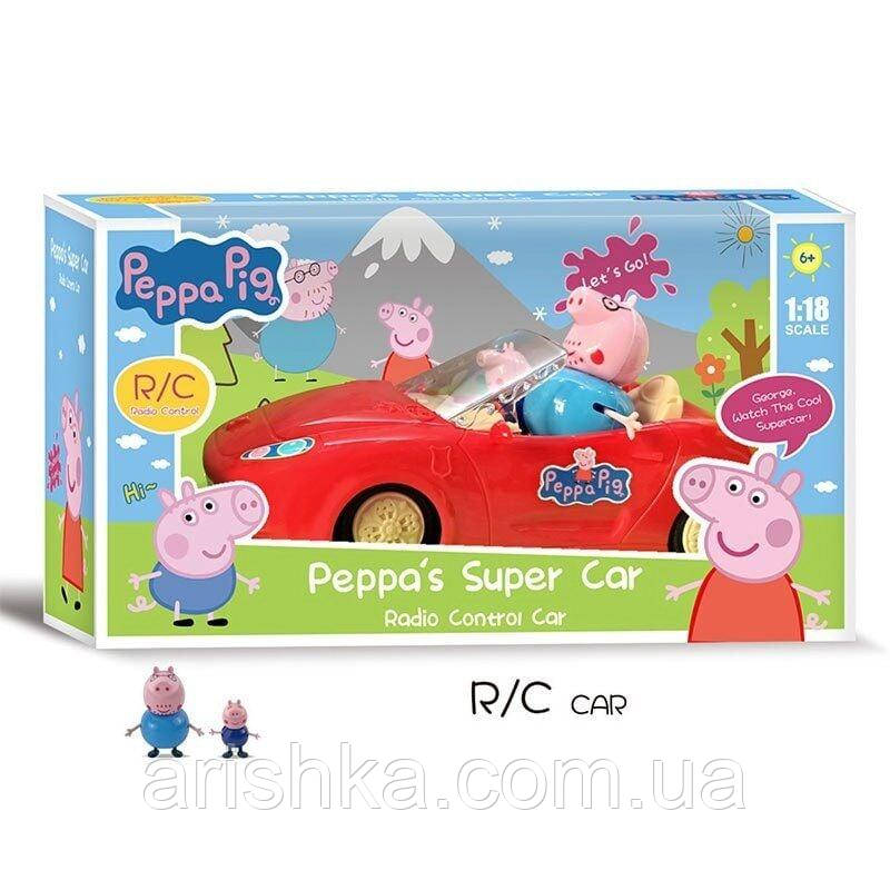 Машинка на радіокеруванні для свинки пеппи ,герої