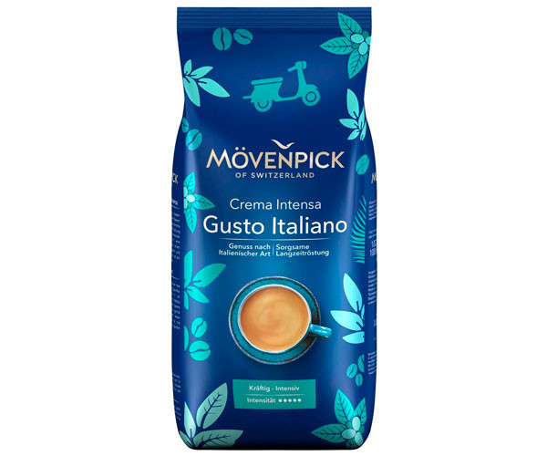Кава Movenpick Caffe Crema Gusto Italiano в зернах 1000 г