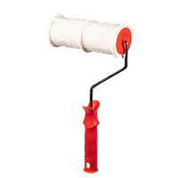 Валик структурний гумовий БІЛИЙ, d-80х180 мм, 7  "ЦЕГЛА" (розмір цегли 240х75мм)