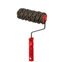 Валик структурний з руч. 8 мм, 60х200 мм, плетений чорний