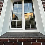 Виготовлення гранітних підвіконь, гранітних відливів під замовлення, з Токівського (коричневого) граніту, фото 6