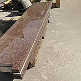 Підвіконня із Токівського граніту 1000×200×20 – коричневого кольору, фото 5
