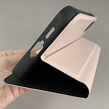 Чохол-книга для Samsung Galaxy S24 FE книжка софт тач із захистом камери на телефон самсунг с24 фе пудрова p8b, фото 5