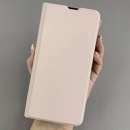 Чохол-книга для Samsung Galaxy S24 FE книжка софт тач із захистом камери на телефон самсунг с24 фе пудрова p8b, фото 1