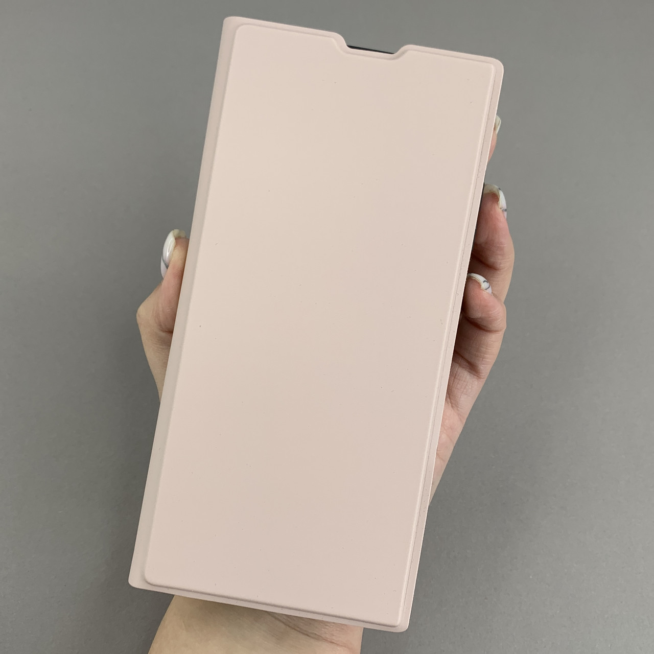 Чохол-книга для Samsung Galaxy S25 Ultra книжка софт тач із захистом камери на самсунг с25 ультра пудрова p8b