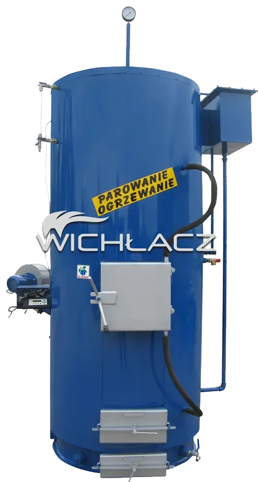 Парогенератор WICHLACZ (Віхлач) WP 120кВт; 200кг пари на годину; 110, 130, 160 градусів, Промисловий Твердопаливний, фото 1