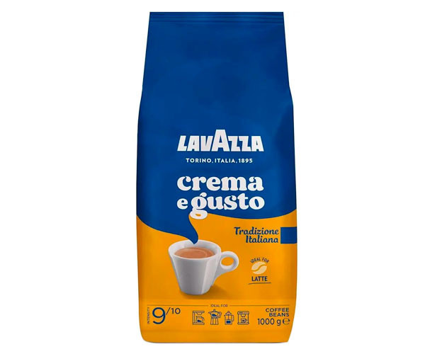 Кава Lavazza Crema e Gusto Tradizione Italiana (1 кг), зерно