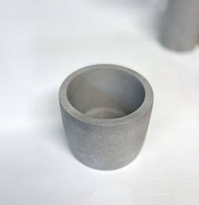 Бетонний стакан М / Бетонний вазон 9,5*11,5 см см / декор для дому , офісу