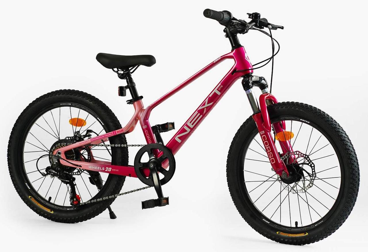 Велосипед дитячий магнієвий CORSO NEXT 20" NX-20203, фото 1