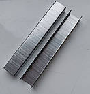 Скоби для степлера будівельного 8х11, 3 мм Т53 Сталь ручний інструмент упаковка 1000 шт Сечение скобы 0.7 мм, фото 5