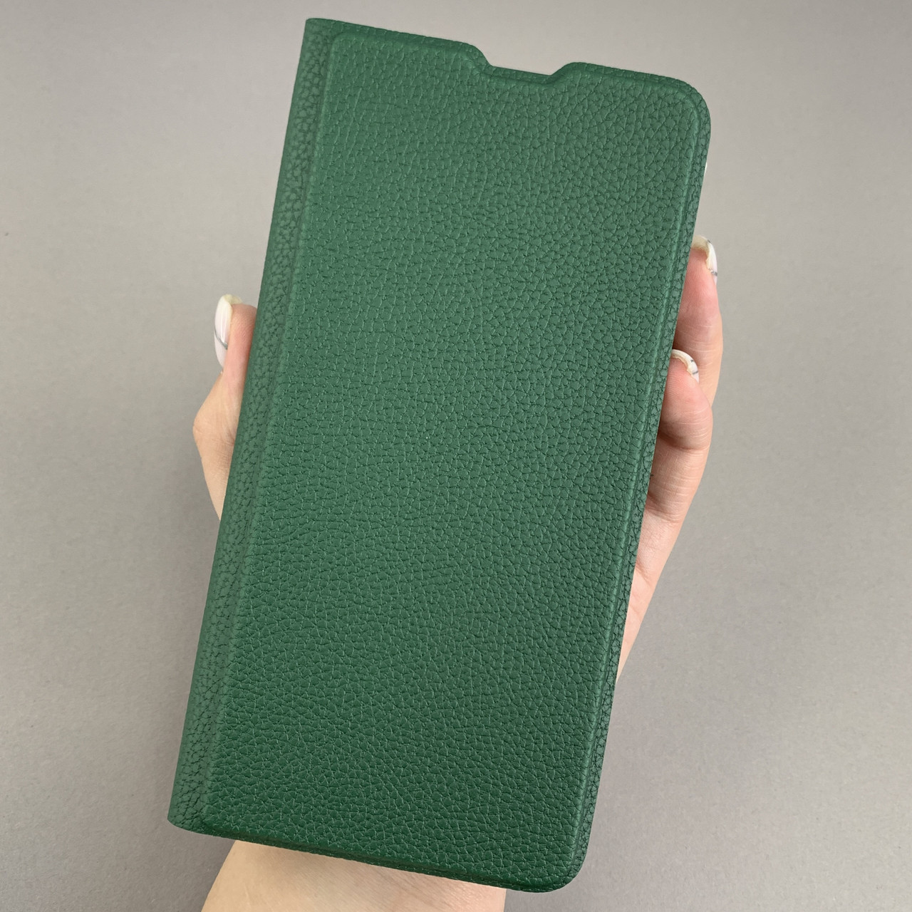 Чохол-книга для Samsung Galaxy S25 Plus книжка із захистом камери на телефон самсунг с25 плюс зелена q01d