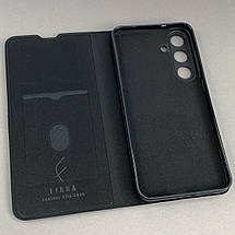 Чохол-книга для Samsung Galaxy S25 Plus книжка із захистом камери на телефон самсунг с25 плюс зелена q01d, фото 4