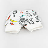 Царапки для немовлят на манжеті з начосом 0-3 міс Robots, фото 2