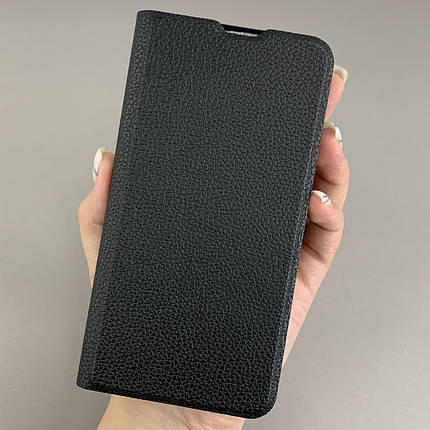 Чохол-книга для Samsung Galaxy S25 книжка із захистом камери на телефон самсунг с25 чорна q01d, фото 1