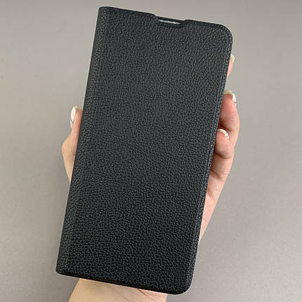 Чохол-книга для Samsung Galaxy S24 FE книжка із захистом камери на телефон самсунг с24 фе чорна q01d, фото 1