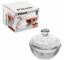 Цукорниця Pasabahce Пікнік скляна 131 мм (97556) HD