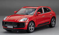Машинка іграшкова Porsche Macan «АвтоЕксперт» Порше Макан, метал, червона, підсвітка фар, звук, інерція, відкр. двері, капот,, фото 9