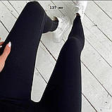 Лосини в рубчік на флісі з високою талією 137 ис, фото 4