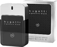 Чоловіча туалетна вода bugatti Signature black, 100 мл