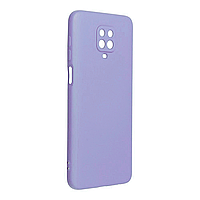 Силіконовий чохол SLIM для Xiaomi Redmi Note 9s / 9 Pro / 9 Pro Max / 10 lite / Poco M2 Pro Lilac (закрита камера)