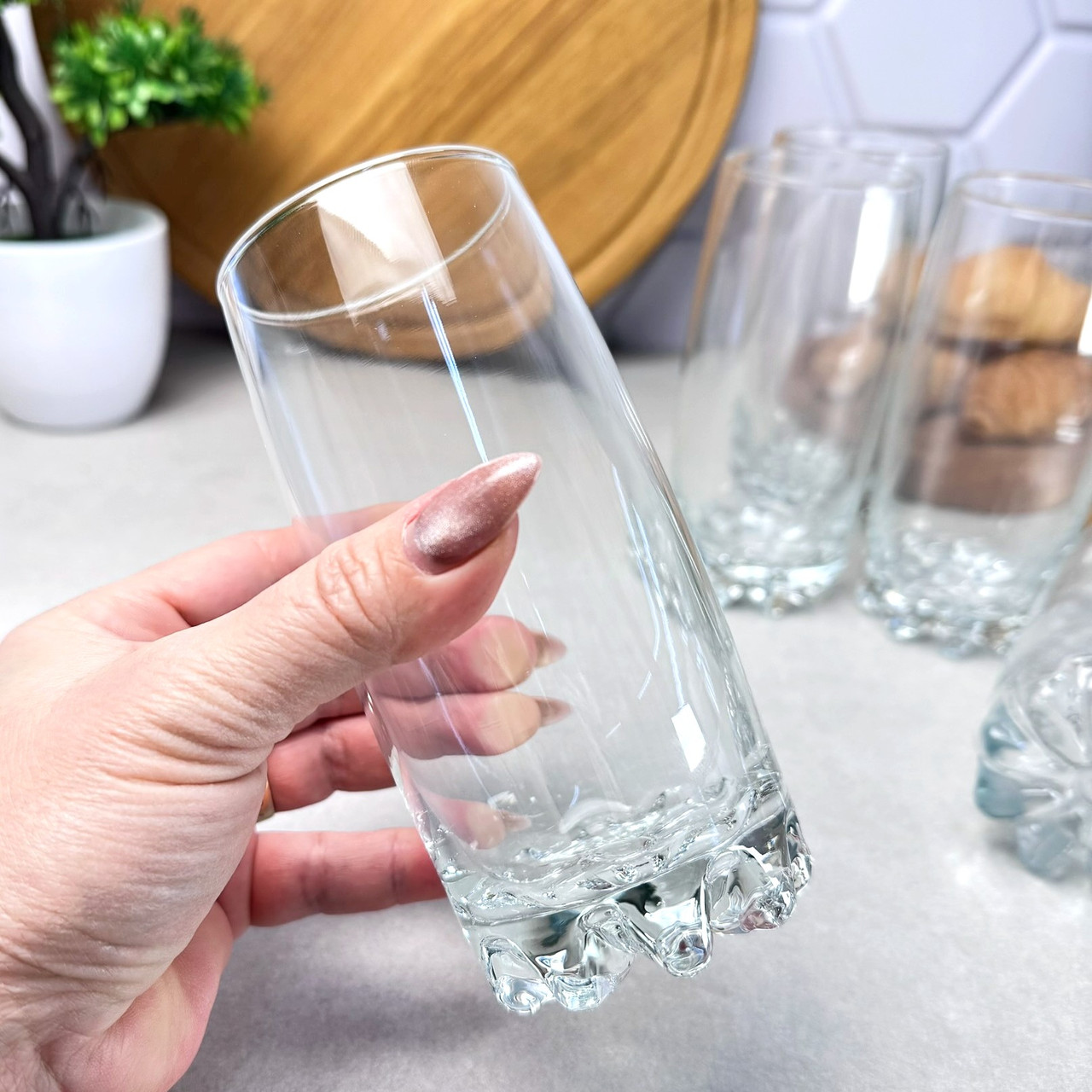 Набір високих склянок Pasabahce Сільвана 6шт 350 мл (42812), фото 1