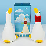 Нічник дитячий силіконовий Качка з шарфом Dream Duck A013, фото 10