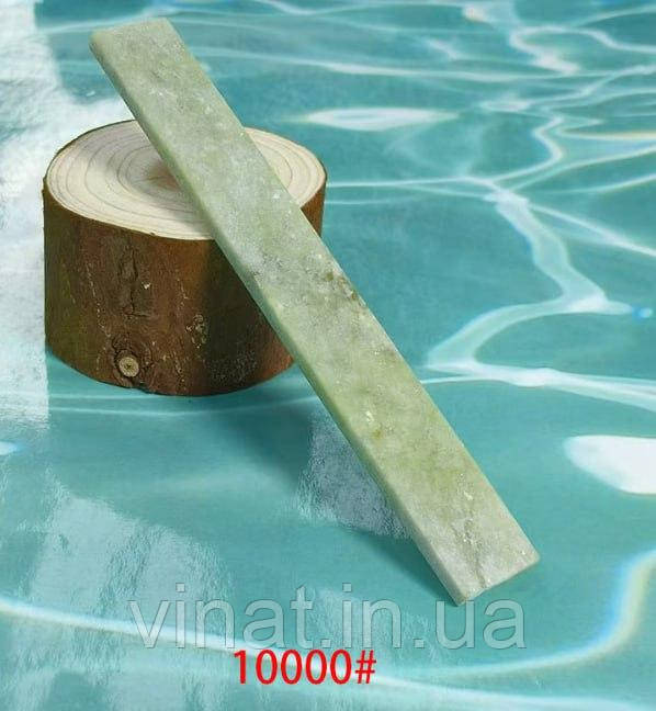 Керамічний точильний брусок Зелений агат #10000 grit для механічних точилок, фото 1