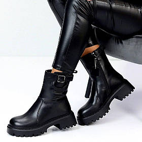 Найстильніша модель зимових черевичок з натуральної шкіри