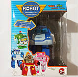 Машинка робот-трансформер Робокар Полі (Мигалка), фото 2