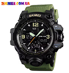 Чоловічий тактичний годинник Skmei 1155 (Army Green)