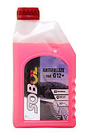 Антифриз Sobol G12, (-30С), 1л, (червоний)