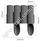 Палісад садовий Standard 2.3 м графіт Cellfast, фото 2