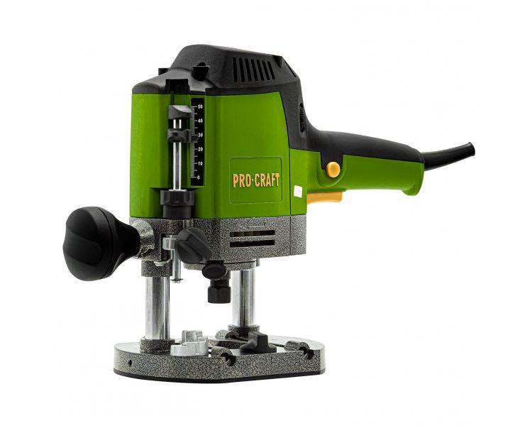 Фрезер одноручний Procraft POB 1200H з набіром фрез, фото 1