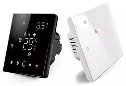 Терморегулятор EcoTerm Smart WIFI White Терморегулятор для теплих підлог Терморегулятор для дому