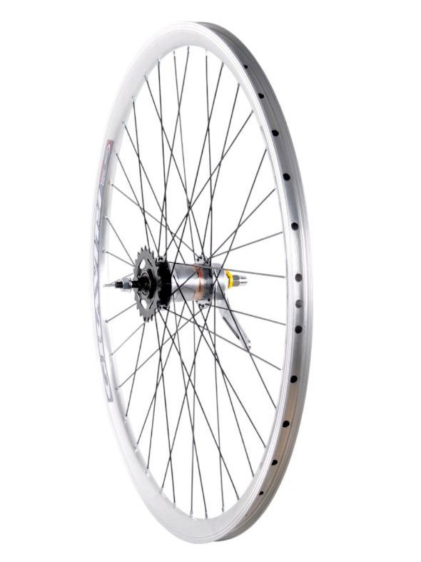 Колесо заднє 28" на планетарній втулці Shimano Nexus Inter-3 SG-3C41 алюмінієвий подвійний обід